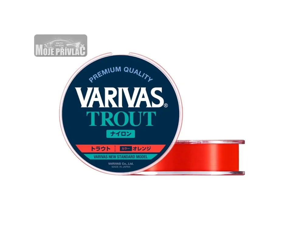 Vlasec Varivas Trout Nylon Orange 100m 0,128mm 1,13kg Akce