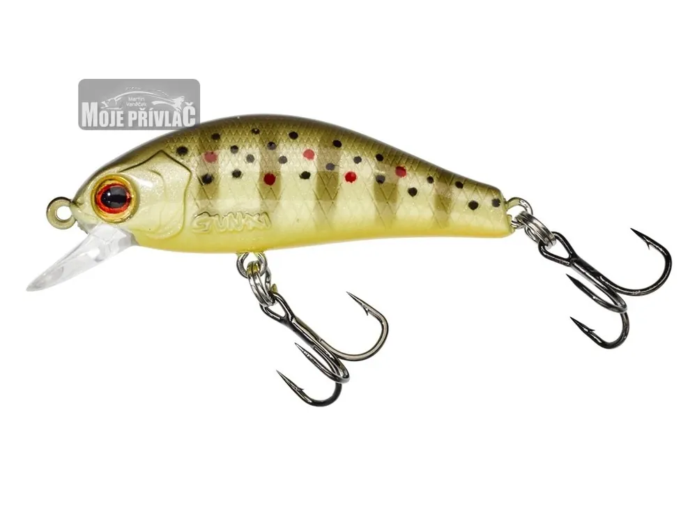 Horká Nabídka Wobler Gunki Roden 4cm SHW Wild Trout