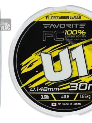 Ihned K Objednání Fluorocarbon U1 FC #2,0/0,235mm 8,6lb 3,89kg 30m