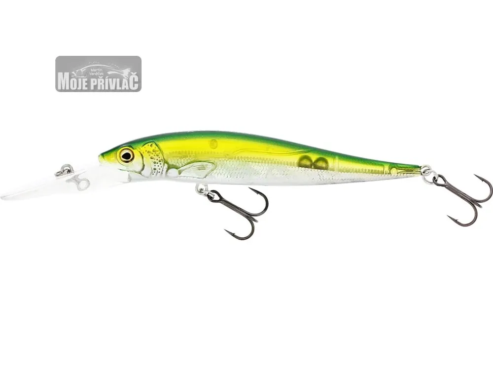 Wobler Westin Jerkbaite MR Jerkbait 7,5cm Suspending Olive Minnow Levný