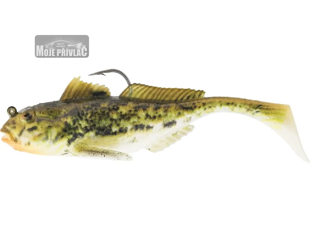 Gumová nástraha Westin Gunnar The Goby R2F 10cm 21g Spotted Goby (1ks) Akční Nabídka