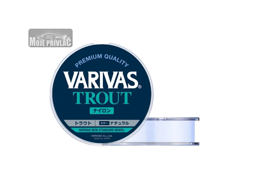 Vlasec Varivas Trout Nylon Natural 100m 0,205mm 2,72kg Poslední Šance