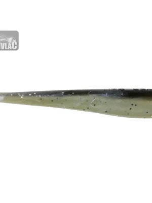 Autentický Gumová nástraha Berkley PowerBait Minnow 10cm Black Shad (10ks)