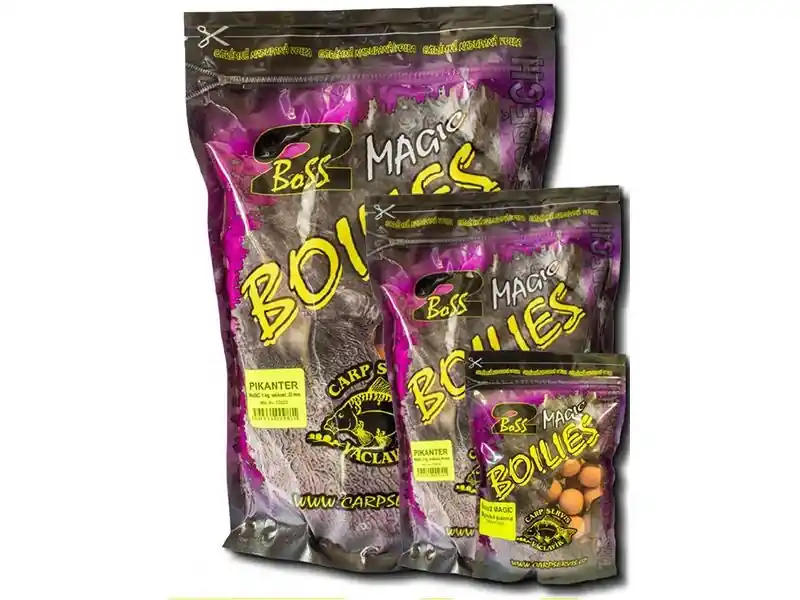 Boilies Boss2 MAGIC Pikanter 1kg Top Prodej