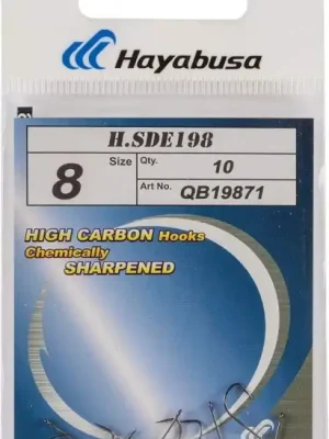 Nízká Cena Hayabusa Háčky Hooks Model 198 velikost 8 -10ks
