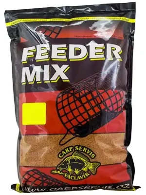Novinka Carp Servis Václavík FEEDER MIX - 1 KG/ŽLUČ CSV (ČERVENÁ)