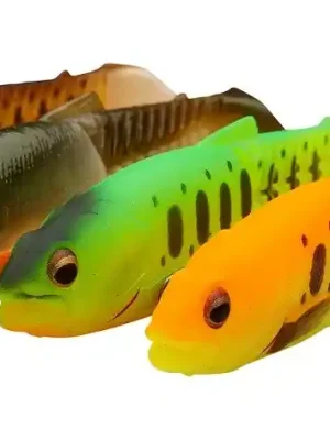Akce Savage Gear Gumová nástraha CRAFT CANNIBAL PADDLETAIL 8,5 cm 7 g Dark water mix 4 ks