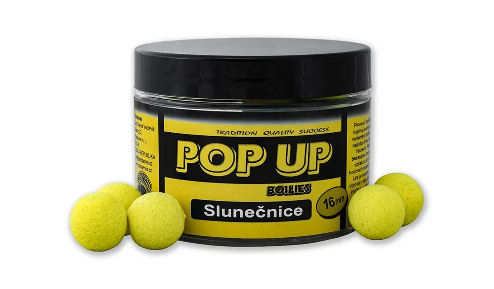 Carp Servis Václavík POP UP - DÓZA/50 G/SLUNEČNICE Finální Výprodej