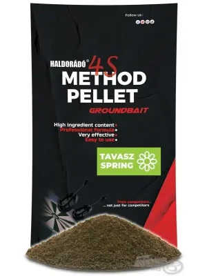 HALDORADO 4S METHOD PELLET GROUNDBAIT 400g Autentický