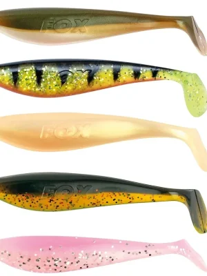 Akční Nabídka Fox Rage Gumová Nástraha Zander Pro Shad UV Mixed Colour Packs 5 ks
