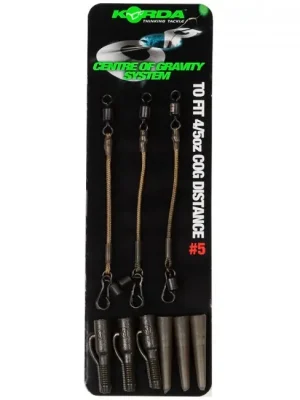 Autentický Korda COG Kit sada - 3,5 oz Distance Lead