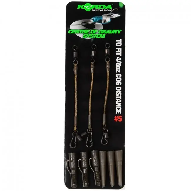 Autentický Korda COG Kit sada - 3,5 oz Distance Lead