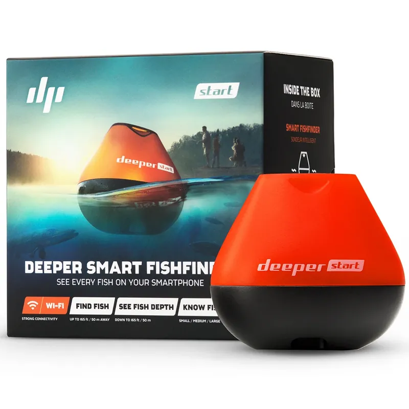 Deeper Nahazovací Sonar START Smart Fishfinder Bezpečná Platba