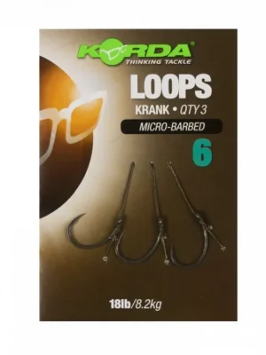 Originální Korda Hotové návazce Loop Rigs Krank