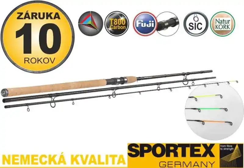 Bezpečná Platba Sportex Rybářský prut Xclusive Heavy Feeder NT 4.2 m 150 - 220 g