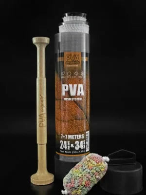 Sleva PVA Organic PVA punčochy na tubusu s dřevěným pěchovačem 24+34mm - 7+7m