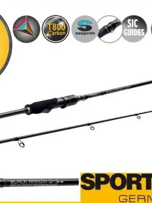 Cenový Hit Sportex Rybářský prut Black Arrow G-3 ultra light 180cm / 0,5-7g