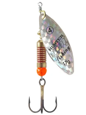 Hester Fishing Rotační třpytka vrbový list Originální