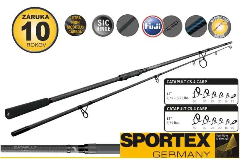 Jen Po Omezenou Doba Sportex Rybářský prut Catapult CS-4 Carp