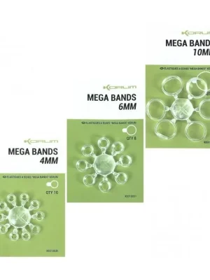 Korum Gumové kroužky Mega bands 4mm Jen Po Omezenou Doba