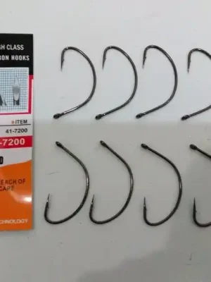Finální Výprodej AWA-SHIMA Háčky CUTTING BLADE 7200 BLACK NICKEL vel.1-10ks