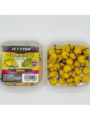 Cenová Bomba Jet Fish Rohlíkové boilie 40g Vanilka