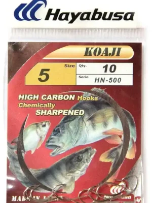 Super Cena Hayabusa Háčky Koaji HN-500 - vel.5 - 10ks/bal