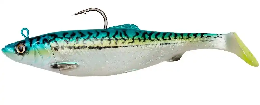 Akční Nabídka Savage Gear Gumová nástraha 4D HERRING BIG SHAD 25 cm 300 g GREEN MACKEREL