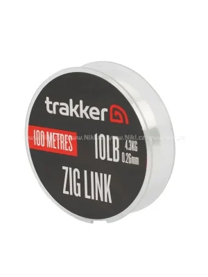 Aktuální Trakker Products Návazcová šňůra - Zig Link 10lb, 4,30kg, 0,26mm, 100m