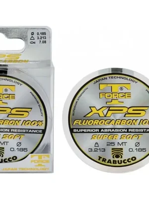 Víkendová Akce Trabucco Vlasec T-FORCE XPS FLUOROCARBON 25 m 0,16 mm 2,58 kg