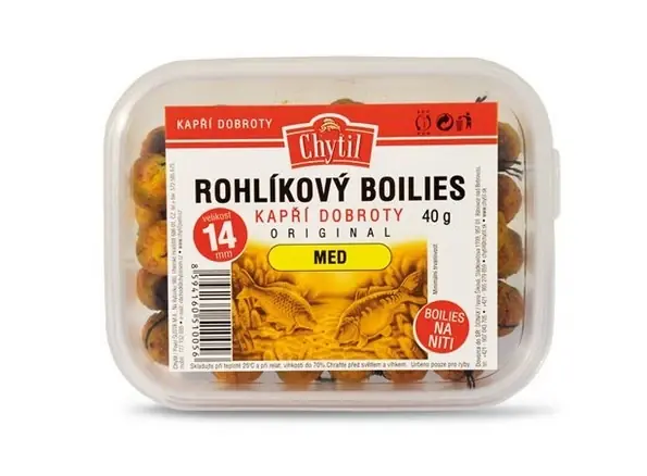 Chytil Rohlíkové Boilie 14 mm 40 g Vanilka Finální Výprodej