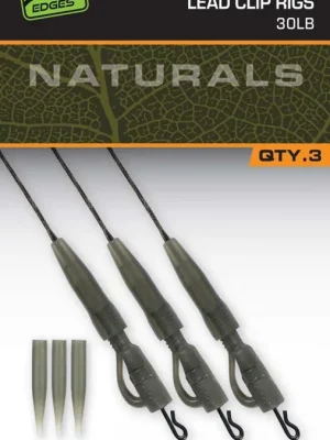 Časově Omezené Fox International Koncová montáž Naturals Sub Power grip lead clip 30lb