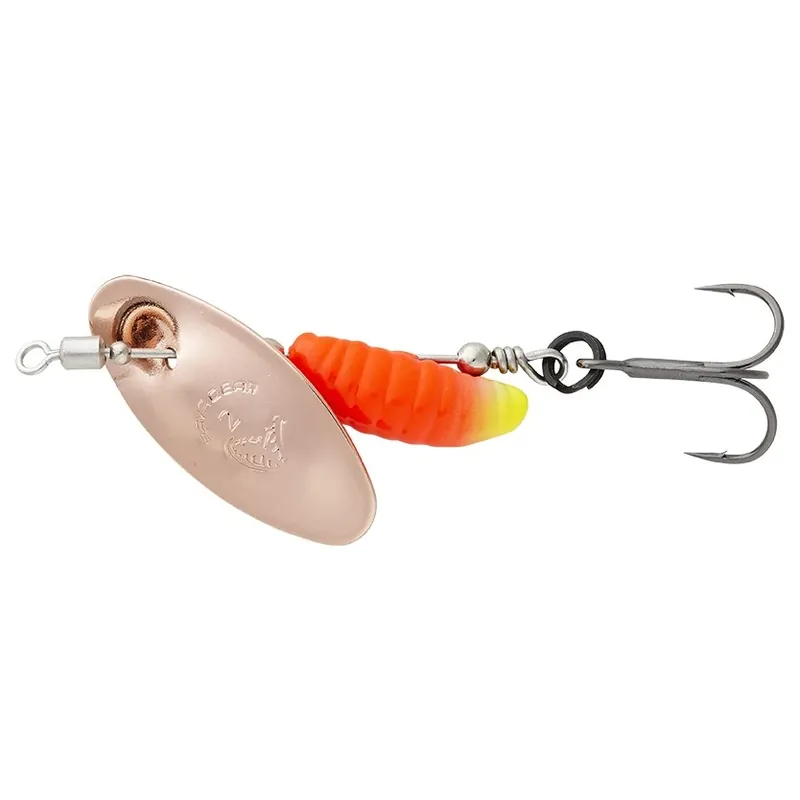 Savage Gear Třpytka GRUB SPINNERS #1 3.8G COPPER RED YELLOW Must-Have