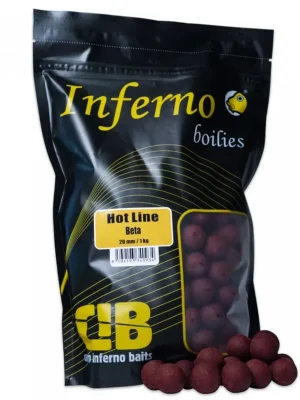 Carp Inferno Boilie Hot Line Beta 20mm 1kg Expresní Doručení