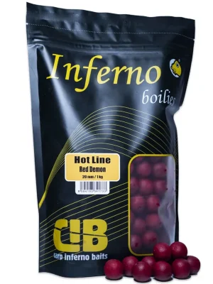 Carp Inferno Boilie Hot Line Red Demon 20mm 1kg Horká Nabídka