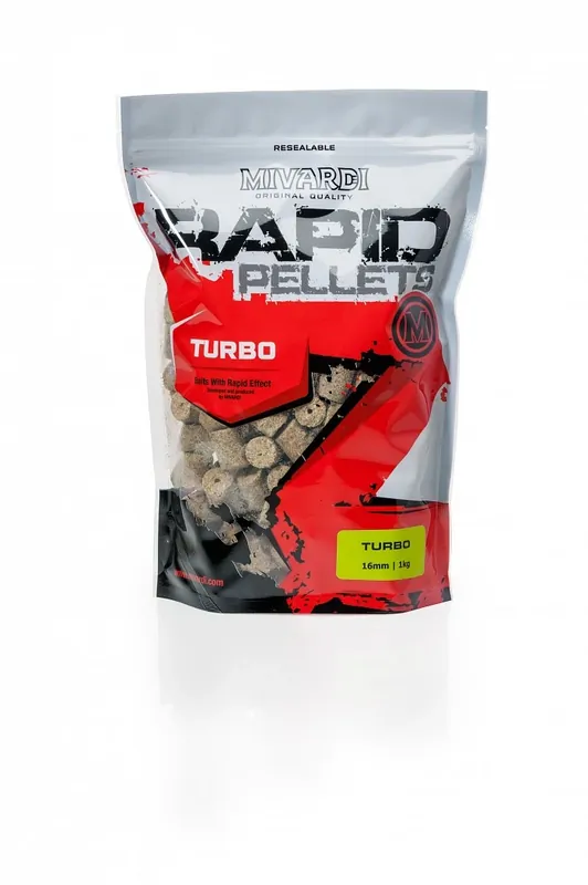 Mivardi Pelety Rapid Turbo 1kg 12mm Novinka