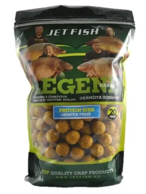 Jet Fish Boilie Legend Range 250g 20mm Protein Bird Multifruit Zlevněný