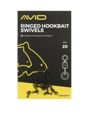 Oblíbený Avid Carp Micro obratlík s kroužkem Ringed Hookbait Swivels 20ks
