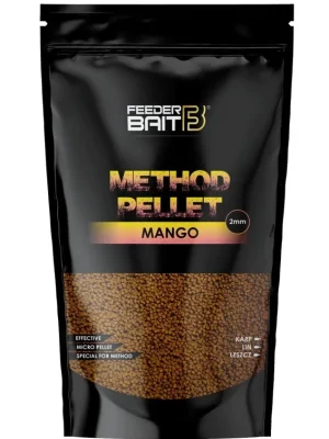 Horká Nabídka FeederBait Method pellet 2 mm 800g - Mango