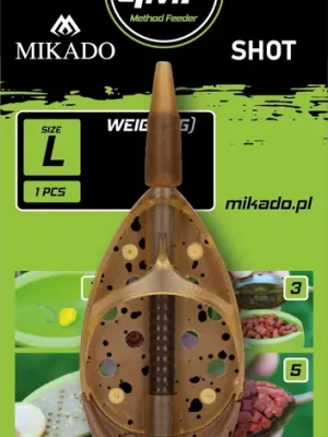 Cenově Výhodný Mikado KRMÍTKO - METHOD FEEDER SHOT Q.M.F. SYSTEM L - 40g - 1 ks