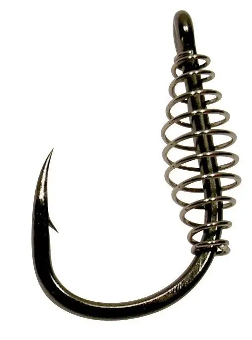 Gamakatsu Háčky NEW LABEL HOOKS SPIRAL BLACK LS-3323F vel.8 Vysoce Kvalitní