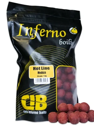 Carp Inferno Boilie Hot Line Medúza 24mm 1kg Výhodná Nabídka