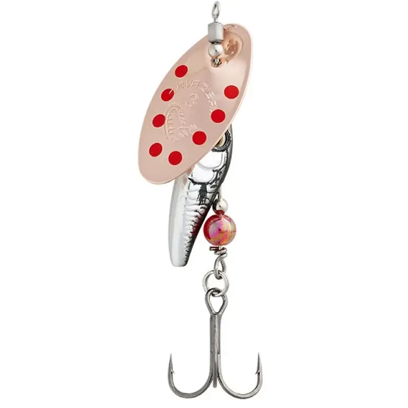 Savage Gear Třpytka Sticklebait Spinner Copper Red Dots - 2 7,3 g Speciální Cena