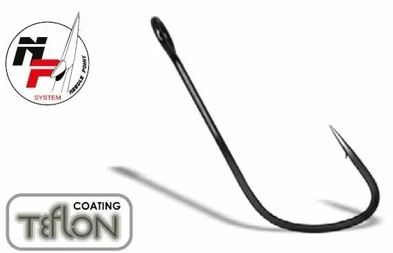 Must-Have Gurza Háčky SPORT S-32 vel.10 PTF 8ks teflon