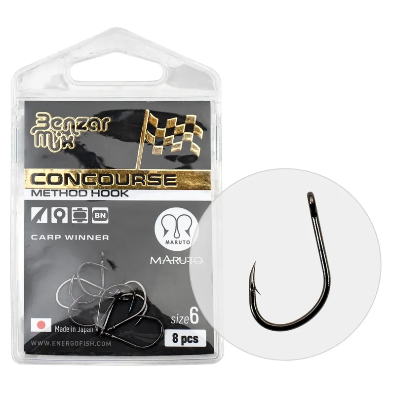 BENZAR HÁČEK CONCOURSE METHOD CARP WINNER Nová Kolekce