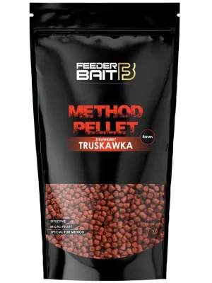 Novinka FeederBait Pellet 4 mm 800 g Jahoda