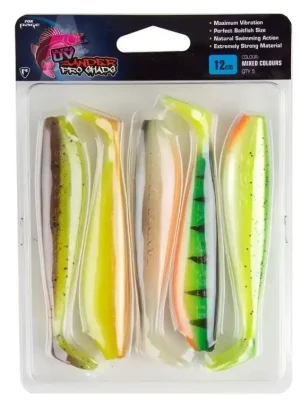 Aktuální Fox Rage Gumová nástraha Zander Pro Shad 7.5cm x5 Mixed UV colour Pack
