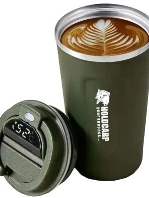 Holdcarp Nerezový thermo hrnek Inox LED Mug Nakupujte Hned
