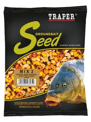 Akce Traper Partikl Zrno Mix 4 ( Kukuřice, Kroupy, Vikev, Čirok ) 1kg