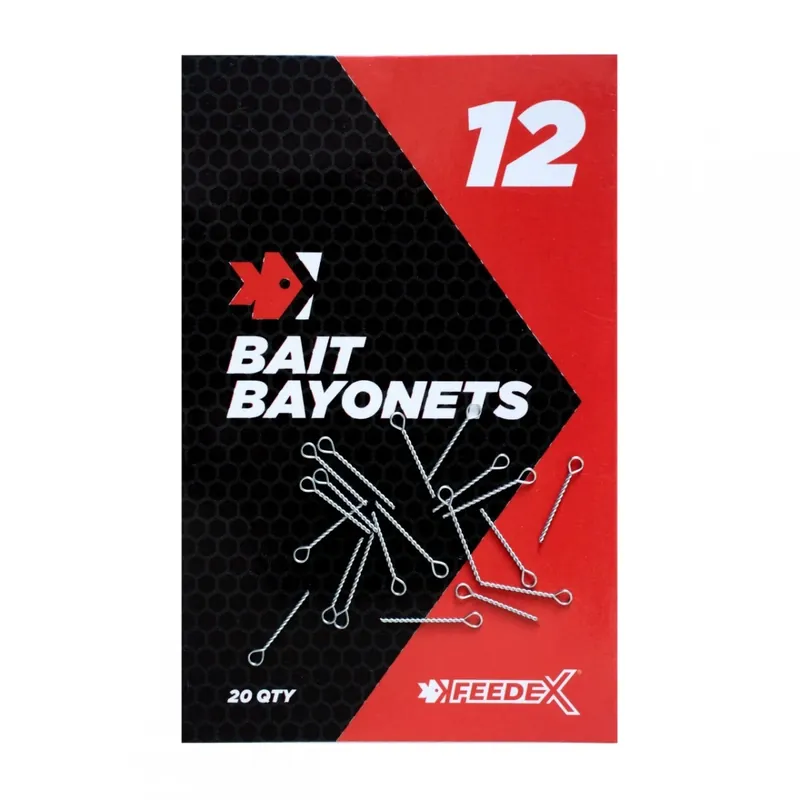 Expresní Doručení Feeder Expert Držáky nástrahy - Bait Bayonet 12 mm 20 ks